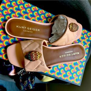 🌈 Kurt Geiger London Sale! 💎
100% Authentic KGL Brand Pink Sandals Size 38 😍